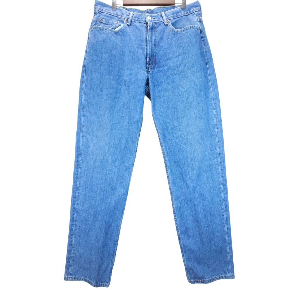 Levi's 550 Jeans Mens 38x38 Blue Y2K Relaxed Fit Tapered Leg Denim Streetwear